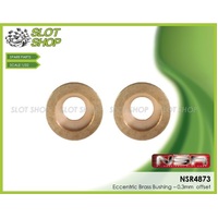 NSR 4873 Eccentric Brass Bushing – 0.3mm offset  