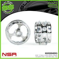 NSR 5004ERG 3/32" 17.3mm x 10mm ERGAL Wheels - Suits NSR - Air System
