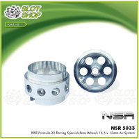 NSR 5033 Formula 22 Racing Spanish Rear Wheels 16.5 x 12mm Air System 