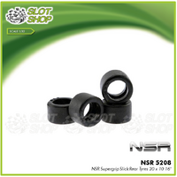 NSR5208EVO Supergrip Slick Rear Tyres 20 x 10 16" High Profile
