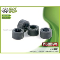 NSR5221EVO F1 Ultragrip Grooved Rear Tyres 20 x 13mm