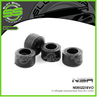 NSR 5221EVO F1 Ultragrip Grooved Rear Tyres 20 x 13mm