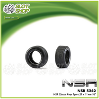 NSR5242 Porsche 917 Ultragrip Rear Tyres 21 x 11mm 16"