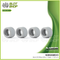 NSR 5258EVO Slick GT3 Rear – 20 x 11mm