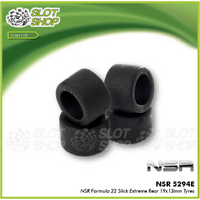 NSR5294E Formula 22 Slick Extreme Rear 19x13mm Tyres