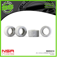 NSR 5314 20 x 12.5mm EXTREME Slick Tyres - 4-Pack