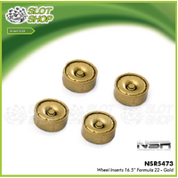 NSR 5473 NSR Wheel Inserts Formula 22 16.5" Gold