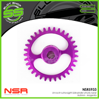 NSR 5933 33-Tooth Extra-Light Sidewinder ERGAL Gear - Ø16.8mm - Magenta