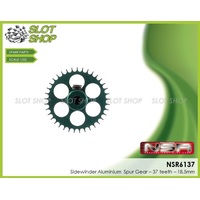 NSR 6137 Aluminium Sidewinder Gear – 37T Ø18.5mm