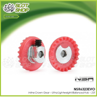 NSR 6323EVO Inline Crown Gear – Ultra Lightweight/Balanced Hub – 23T