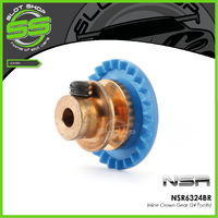 NSR 6324BR Inline Crown Gear (24 Tooth)