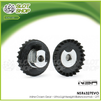 NSR 6327EVO Inline Crown Gear – Ultra Lightweight/Balanced Hub – 27T