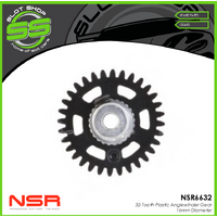 NSR 6632 Plastic Gear with Aluminium hub 32T 16mm - Anglewinder