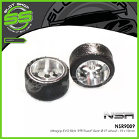 NSR 9009 Ultragrip EVO Slick ‘RTR Trued’ Rear Ø 17 wheel – 19 x 10mm  