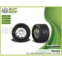 NSR 9036 Slick ‘RTR Trued’ Front Ø 13 wheel – 17 x 10mm