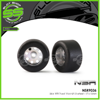 NSR 9036 Slick ‘RTR Trued’ Front Ø 13 wheel – 17 x 10mm