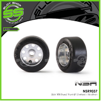 NSR 9037 Slick ‘RTR Trued’ Front Ø 13 wheel – 16 x 8mm