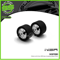NSR 9081 19.5mm x10mm RTR Zero Graining Rear Tyres
