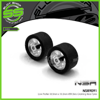 NSR 9091 Low Profile 18.5mm x 10.5mm RTR Zero Graining Rear Tyres