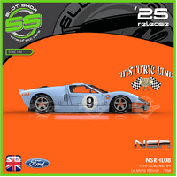 NSRHL08 Ford GT40 MKI #9 Le Mans 1968 Winner