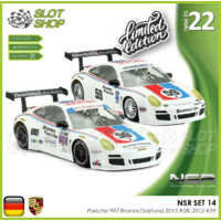 NSR Set14 Porsche 997 Brumos Daytona 2015 #58, 2012 #59
