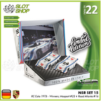 NSR Set15 Porsche 917/10K RC Cola 1973 Twin Pack 