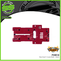 Plafit 3301D 'Red Devil' Chassis Plate - 10mm