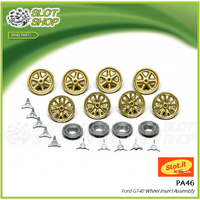 Slot.It PA46 Ford GT40 Wheel Inserts Assembly