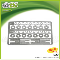 Slot.It PA47 Spacers for Hubs 0.1mm x 0.025mm 