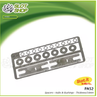Slot.It PA52 Spacers – Hubs & Bushings - Thickness 0.6mm 