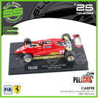 Policar CAR09B Ferrari 126 C2 - Imola GP '82 - Gilles Villeneuve