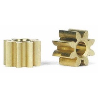 Slot.it PI08 8 Tooth Inline Brass Pinion (5.5mm)