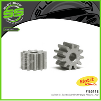 Slot.it PI6511E 11 Tooth Sidewinder Ergal Pinion (6.5mm)
