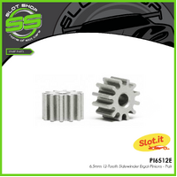 Slot.it PI6512E 12 Tooth Sidewinder Ergal Pinion (6.5mm)