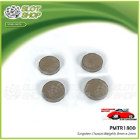 Professor Motor PMTR1800 Tungsten Chassis Weights 8mm x 2mm