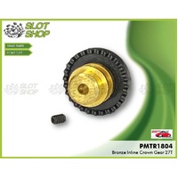 Professor Motor PMTR1804 Bronze Inline Crown Gear 27T