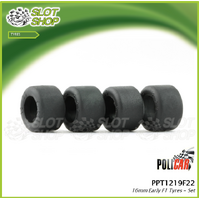 Policar PPT1219F22 16mm Early F1 Tyres - Set