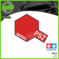 Tamiya PS-2 Red Spray Can (100mL) for Polycarbonate