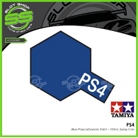 Tamiya PS-4 Blue Spray Can (100mL) for Polycarbonate