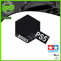 Tamiya PS-5 Black Spray Can (100mL) for Polycarbonate
