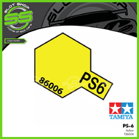 Tamiya PS-6 Yellow Spray Can (100mL) for Polycarbonate