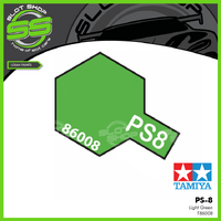 Tamiya PS-8 Light Green Spray Can (100mL) for Polycarbonate