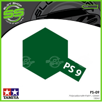 Tamiya PS-9 Green Spray Can (100mL) for Polycarbonate