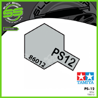 Tamiya PS-12 Silver Spray Can (100mL) for Polycarbonate