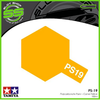 Tamiya PS-19 Camel Yellow Spray Can (100mL) for Polycarbonate