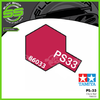 Tamiya PS-33 Cherry Red Spray Can (100mL) for Polycarbonate