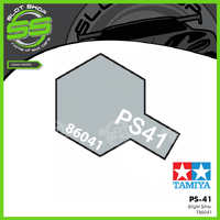 Tamiya PS-41 Bright Silver Spray Can (100mL) for Polycarbonate