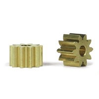 Slot.it PS10 10 Tooth Sidewinder Brass Pinion (6.5mm)