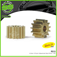 Slot.it PS13 13 Tooth Sidewinder Brass Pinion (6.5mm)