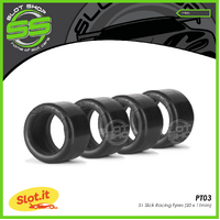 Slot.it PT03 S1 Slick Racing Tyres (20 x 11mm)